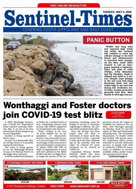 south gippsland sentinel times death notices.